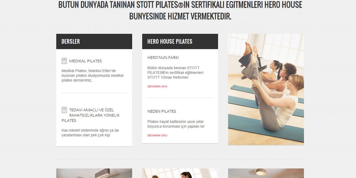 pilates-merkezi-web-tasarim