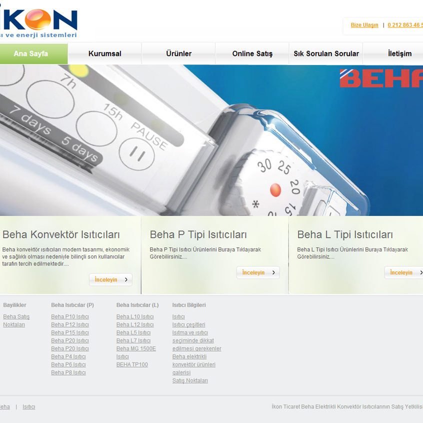 ikon-ticaret web tasarım