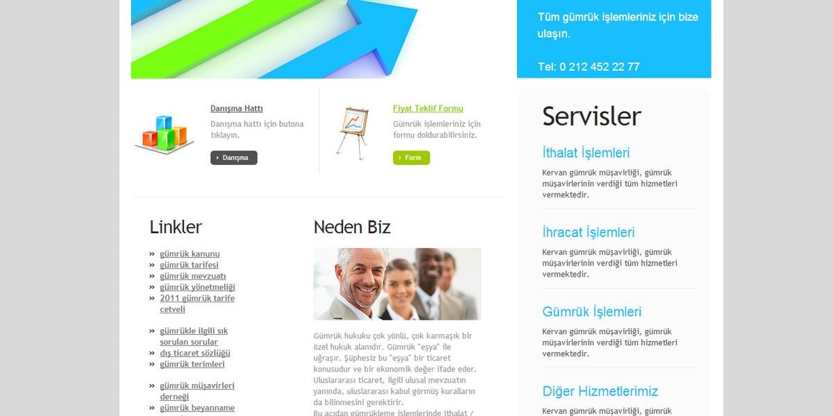 gümrük firması web tasarımı