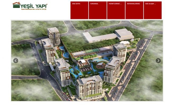 inşaat ve mantolama firması web tasarım